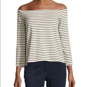 Theory off shoulder top size medium